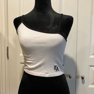 Asymmetrical tank top